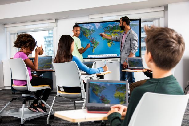 DART's new display monitor from Data Projections showing off its crisp picture quality