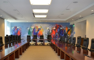 The conference room of Nationstar Mortgage