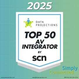 Data Projections Named in top 50 AV Integrators in North America
